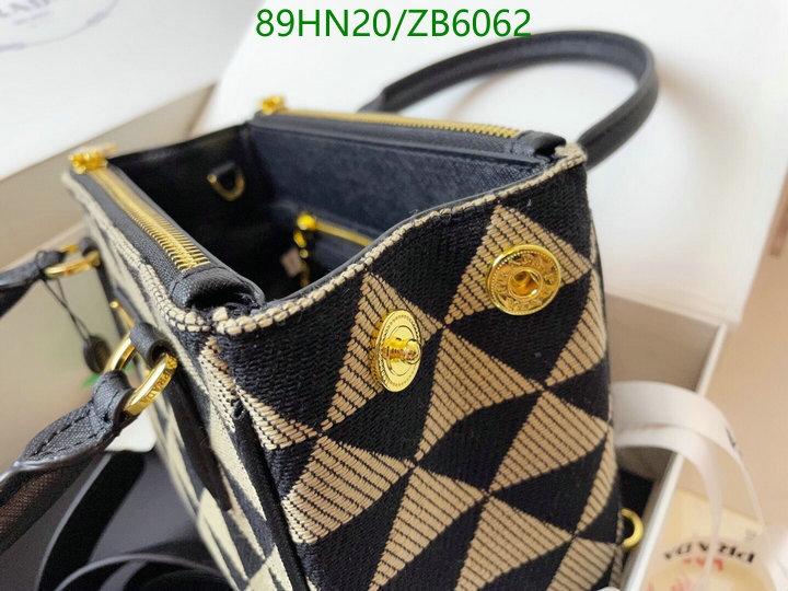 Prada Bag-(4A)-Handbag-,Code: ZB6062,$: 89USD