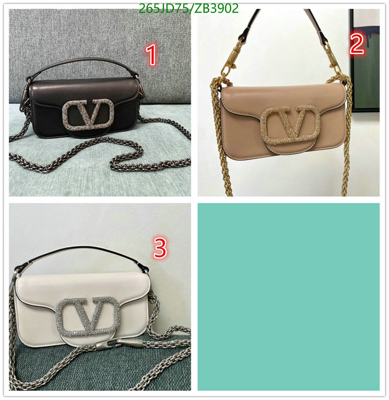 Valentino Bag-(Mirror)-LOC,Code: ZB3902,$: 265USD
