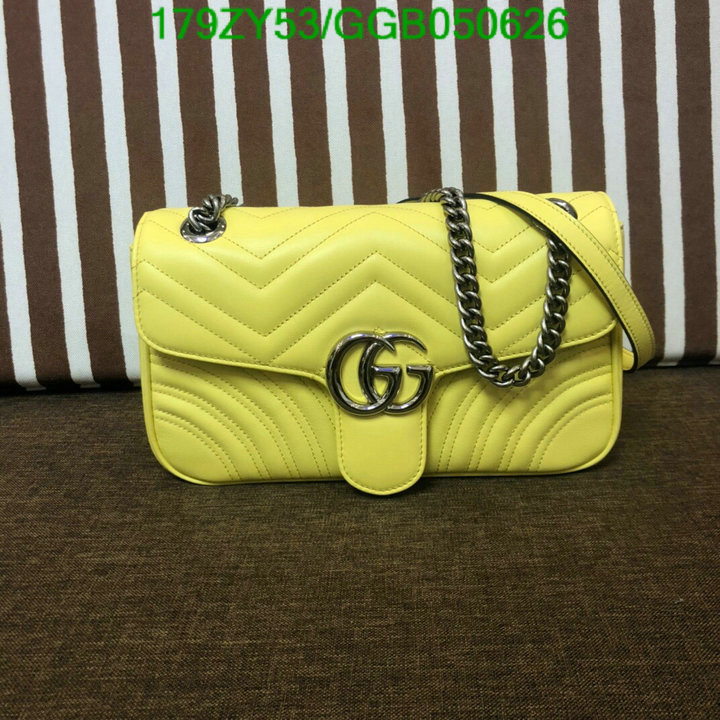 Gucci Bag-(Mirror)-Marmont,Code: GGB050626,$: 179USD