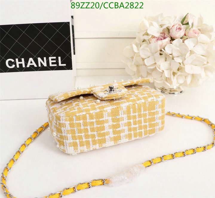 Chanel Bags ( 4A )-Diagonal-,Code: CCBA2822,$: 89USD