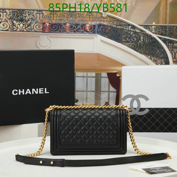 Chanel Bags ( 4A )-Le Boy,Code: YB581,$: 85USD