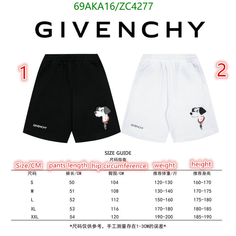 Clothing-Givenchy, Code: ZC4277,$: 69USD