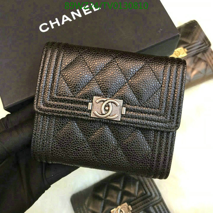 Chanel Bags ( 4A )-Wallet-,Code: TV0130810,$: 89USD