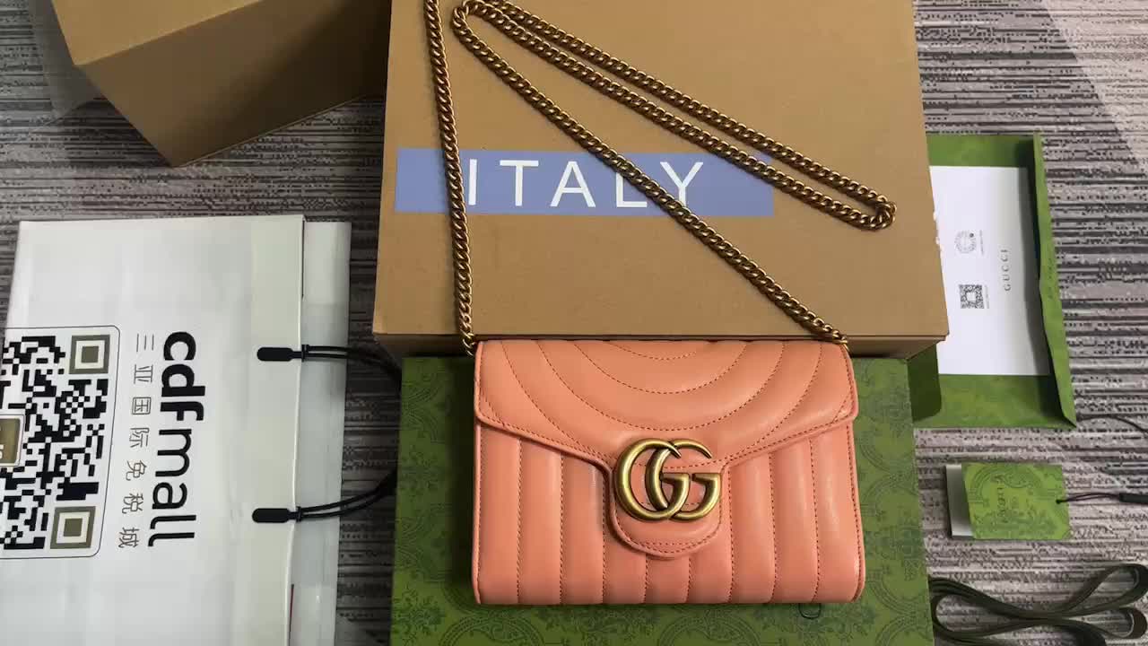 Gucci Bag-(Mirror)-Marmont,Code: XB3186,$: 149USD