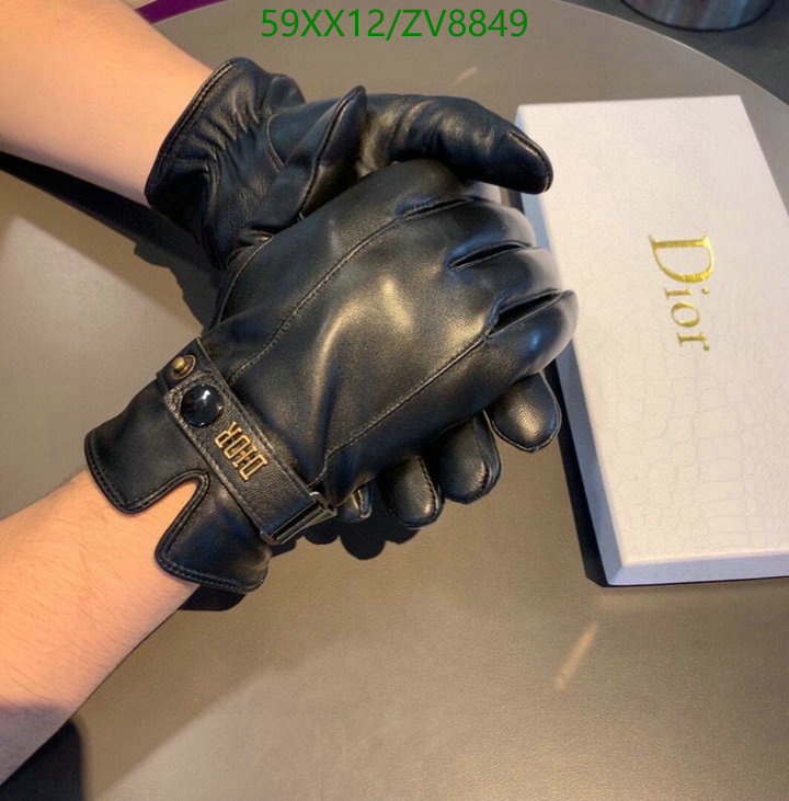 Gloves-Dior, Code: ZV8849,$: 59USD