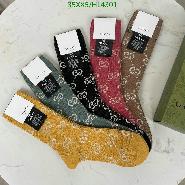 Sock-Gucci, Code: HL4301,$: 35USD