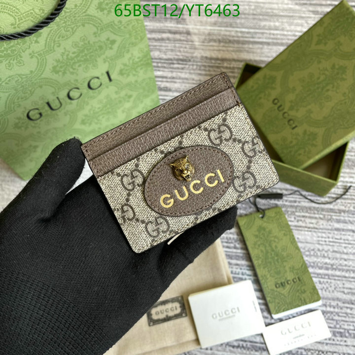 Gucci Bag-(Mirror)-Wallet-,Code: YT6463,$: 65USD