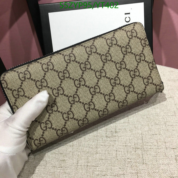 Gucci Bag-(4A)-Wallet-,Code: YT402,$: 55USD