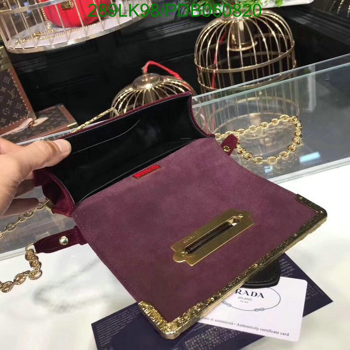 Prada Bag-(Mirror)-Diagonal-,Code: PDB060820,$: 289USD