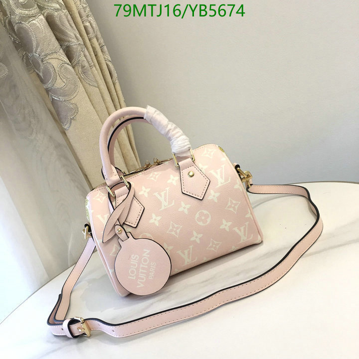 LV Bags-(4A)-Speedy-,Code: YB5674,$: 79USD