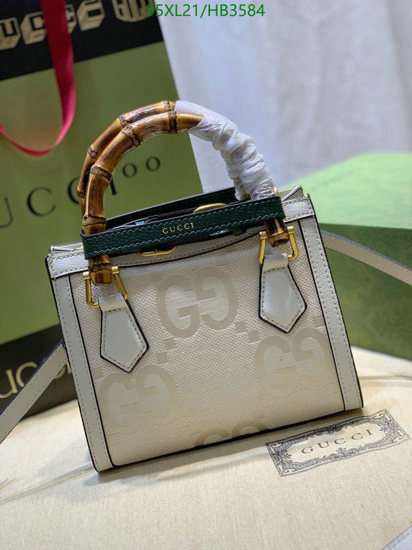 Gucci Bag-(4A)-Diana-Bamboo-,Code: HB3584,$: 95USD