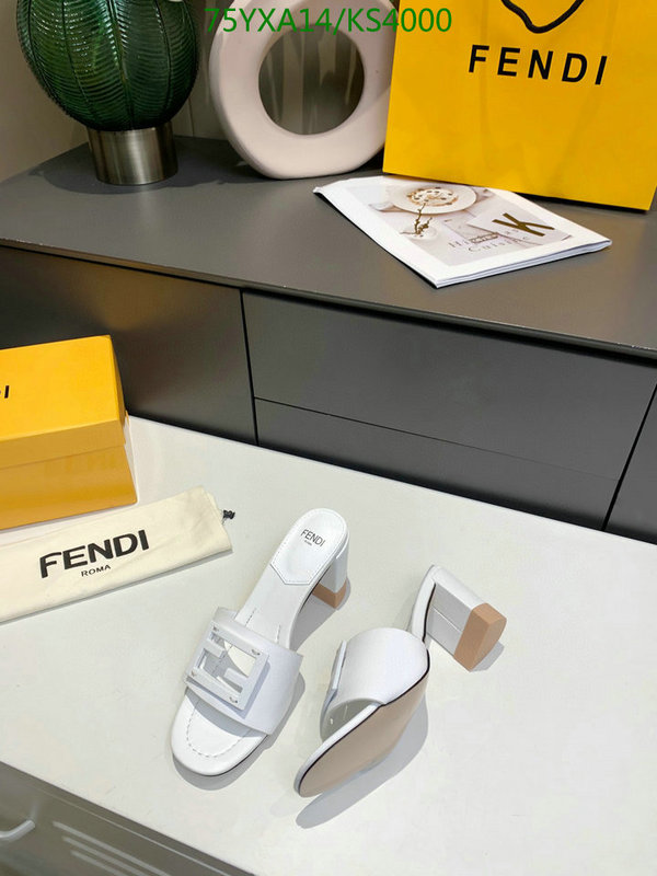 Women Shoes-Fendi, Code: KS4000,$: 75USD