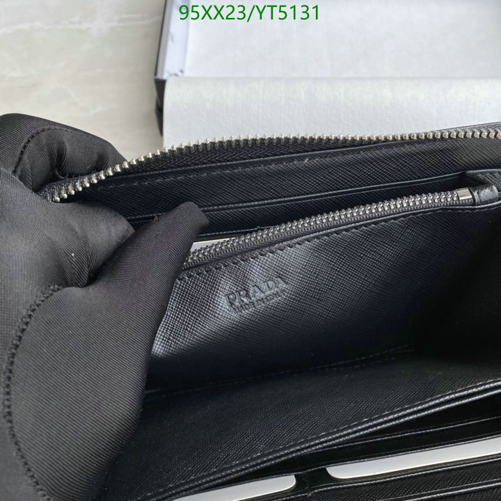 Prada Bag-(Mirror)-Wallet-,Code: YT5131,$: 95USD