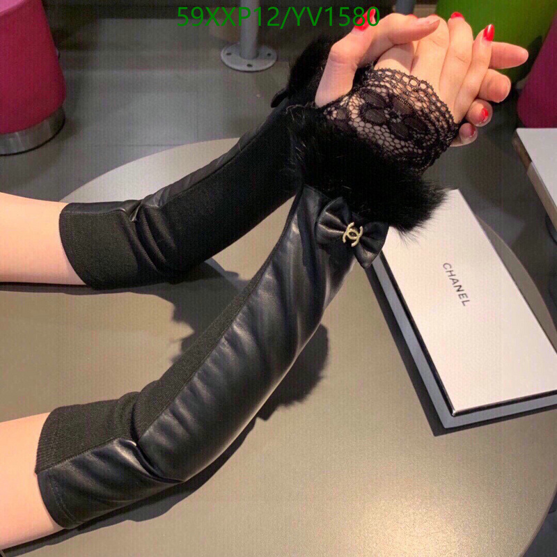 Gloves-Chanel, Code: YV1580,$: 59USD