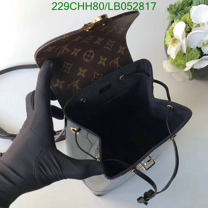 LV Bags-(Mirror)-Backpack-,Code: LB052817,