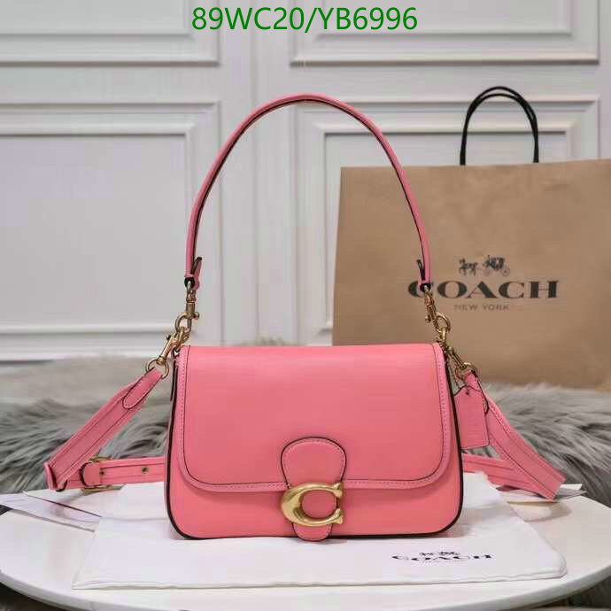 Coach Bag-(4A)-Handbag-,Code: YB6996,$: 89USD