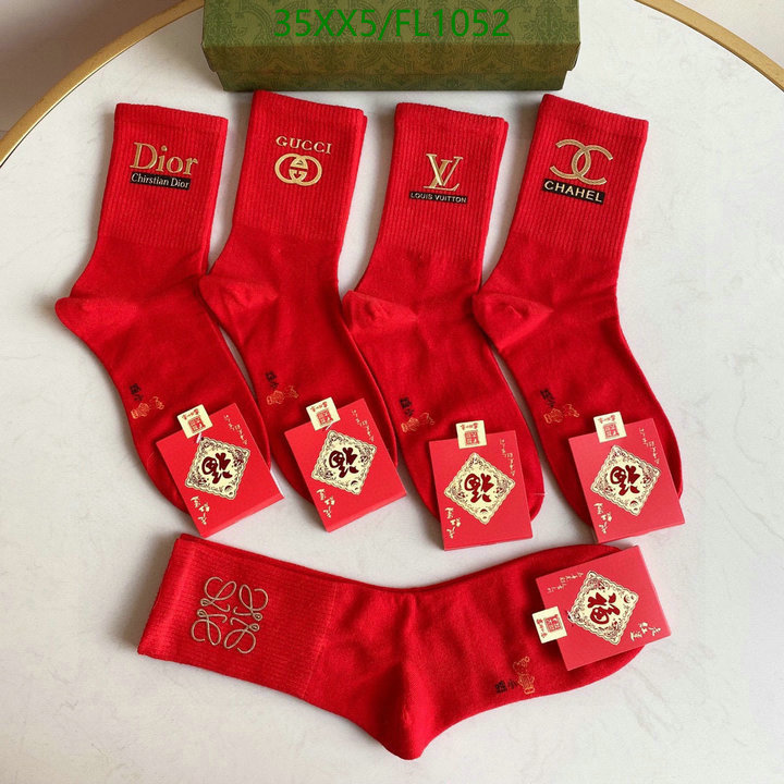 Sock-Gucci, Code: FL1052,$: 35USD