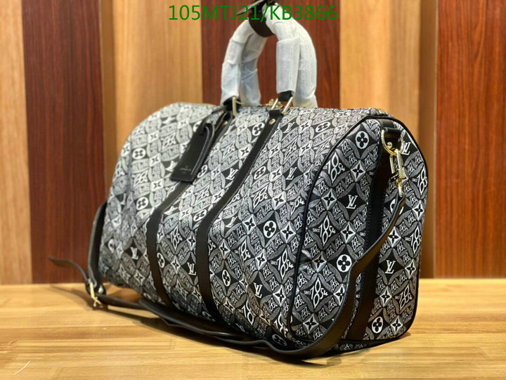 LV Bags-(4A)-Keepall BandouliRe 45-50-,Code: KB3866,$: 105USD