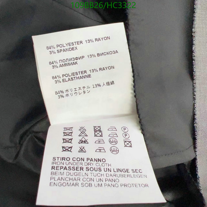 Clothing-MIUMIU, Code: HC3322,$: 109USD
