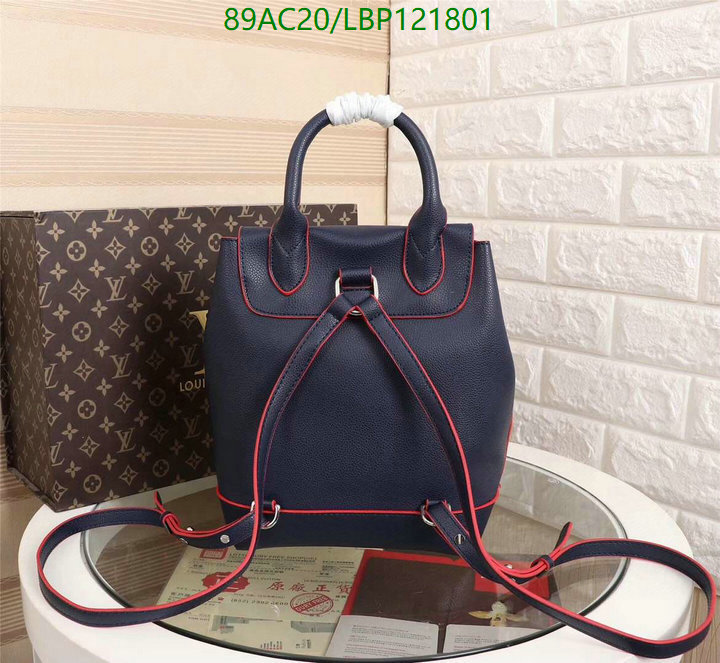 LV Bags-(4A)-Backpack-,Code: LBP121801,$: 89USD