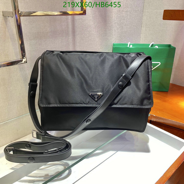 Prada Bag-(Mirror)-Diagonal-,Code: HB6455,$: 219USD