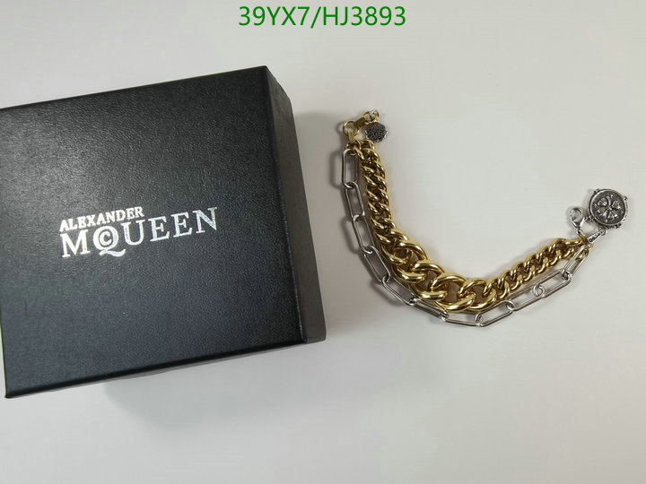 Jewelry-Alexander McQueen, Code: HJ3893,$: 39USD