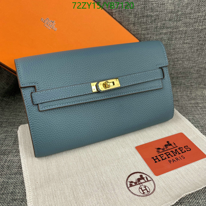 Hermes Bag-(4A)-Clutch-,Code: YB7120,$: 72USD