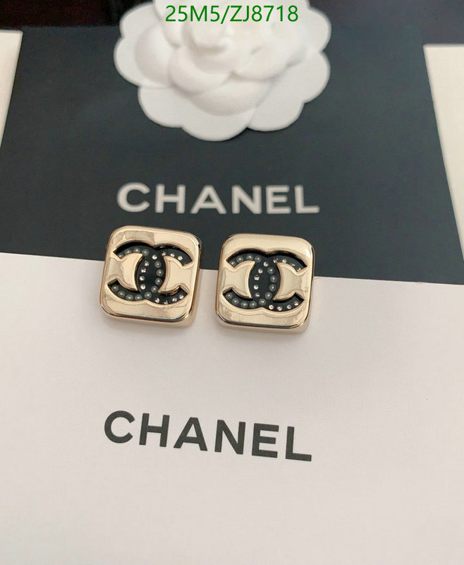 Jewelry-Chanel,Code: ZJ8718,$: 25USD