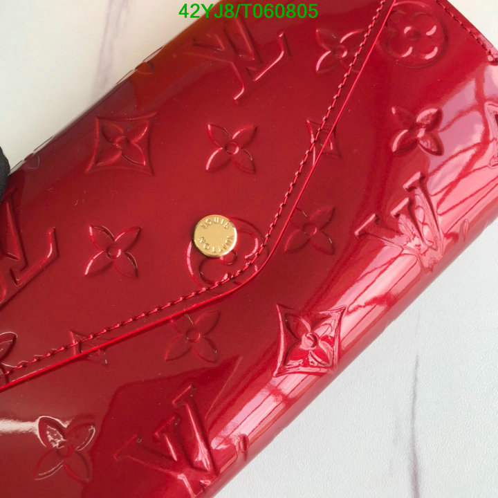 LV Bags-(4A)-Wallet-,Code: T060805,$: 42USD