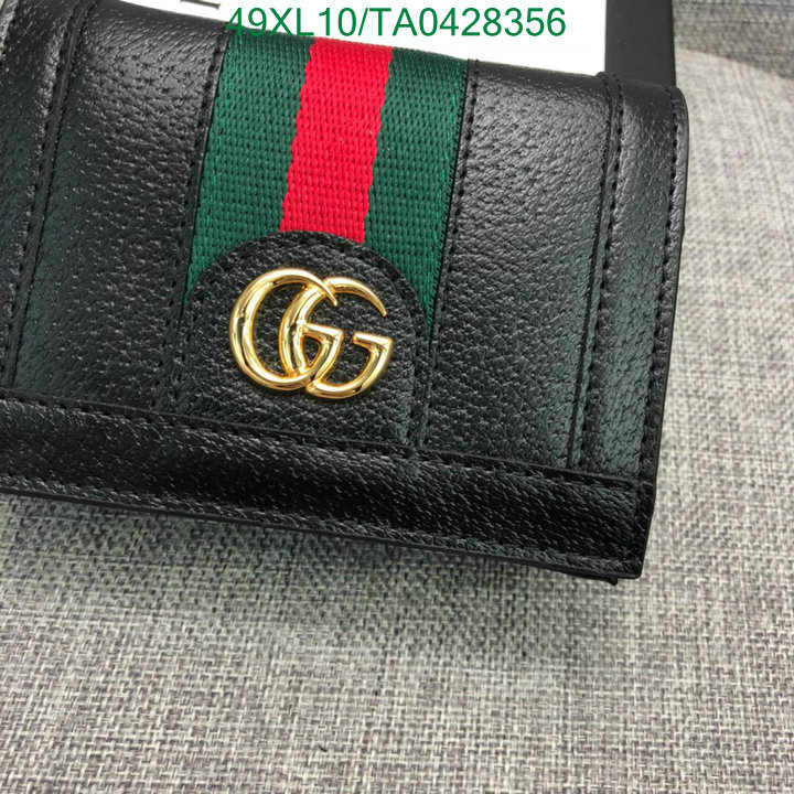 Gucci Bag-(4A)-Wallet-,Code:TA0428356,$: 49USD