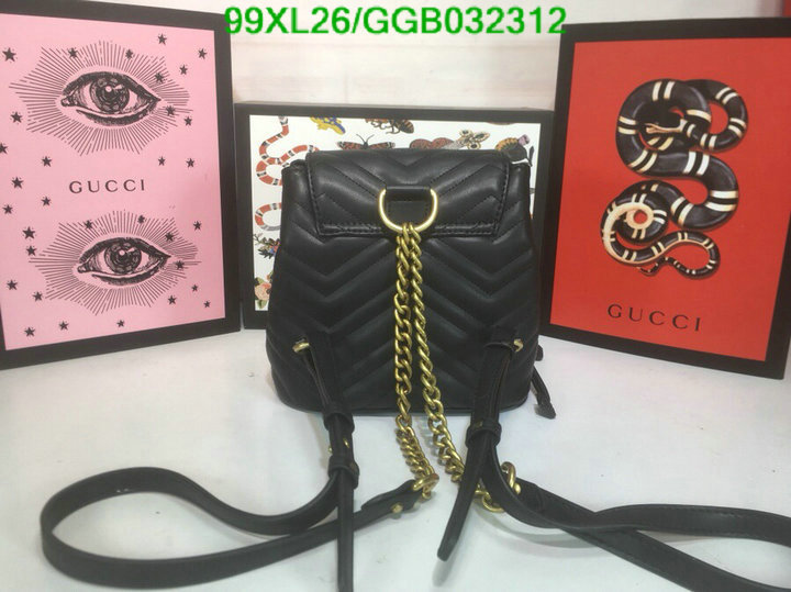 Gucci Bag-(4A)-Backpack-,Code: GGB032312,$: 99USD