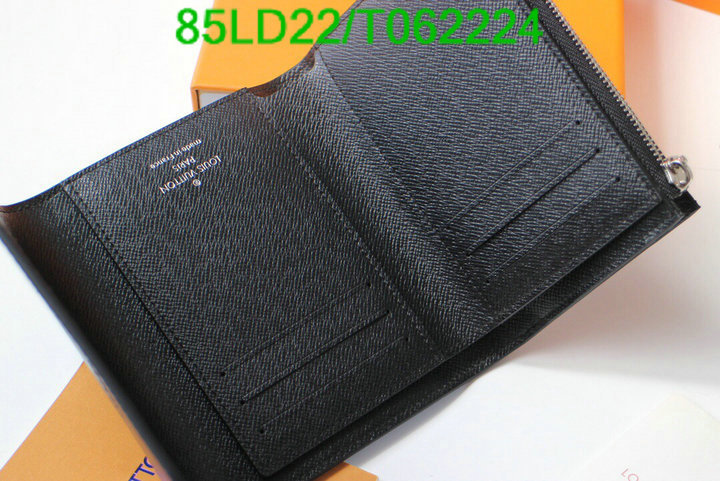 LV Bags-(Mirror)-Wallet-,Code: T062224,$: 85USD