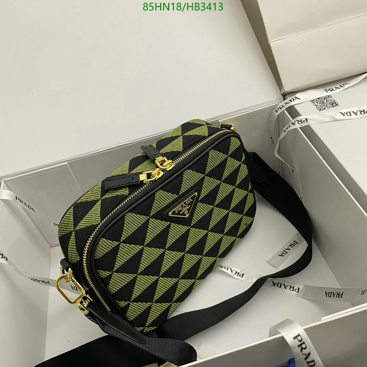 Prada Bag-(4A)-Diagonal-,Code: HB3413,$: 85USD