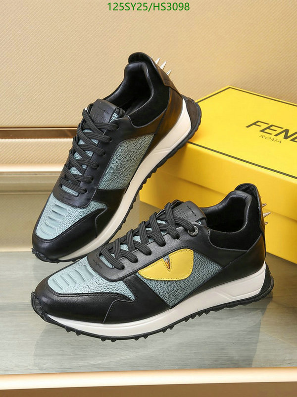 Men shoes-Fendi, Code: HS3098,$: 125USD