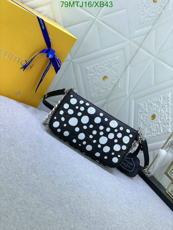 LV Bags-(4A)-New Wave Multi-Pochette-,Code: XB43,$: 79USD