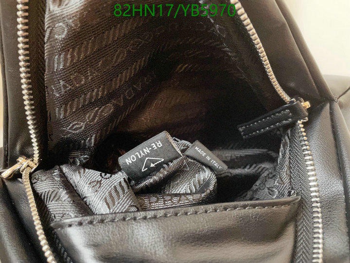 Prada Bag-(4A)-Triangle-,Code: YB5970,$: 82USD