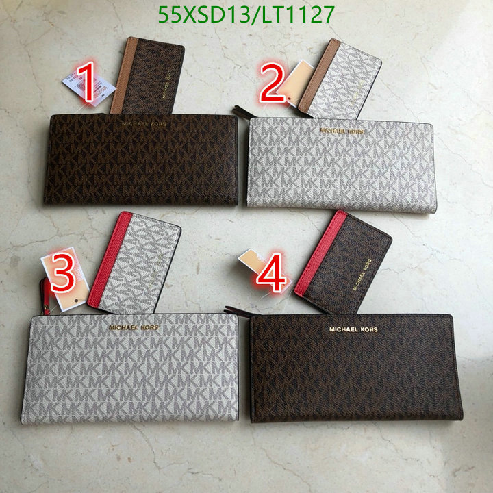 Michael Kors Bag-(Mirror)-Wallet-,Code: LT1127,$: 55USD