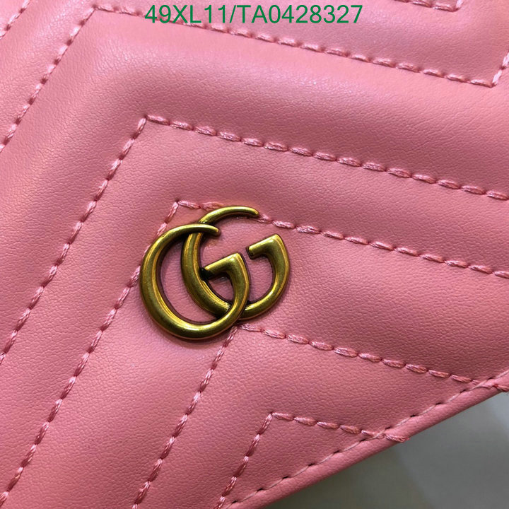 Gucci Bag-(4A)-Wallet-,Code:TA0428325,$: 49USD