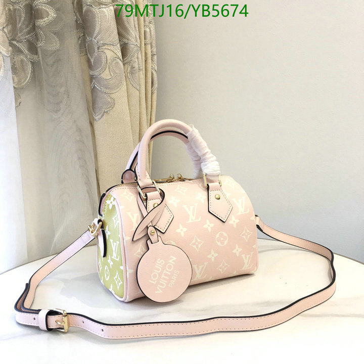 LV Bags-(4A)-Speedy-,Code: YB5674,$: 79USD