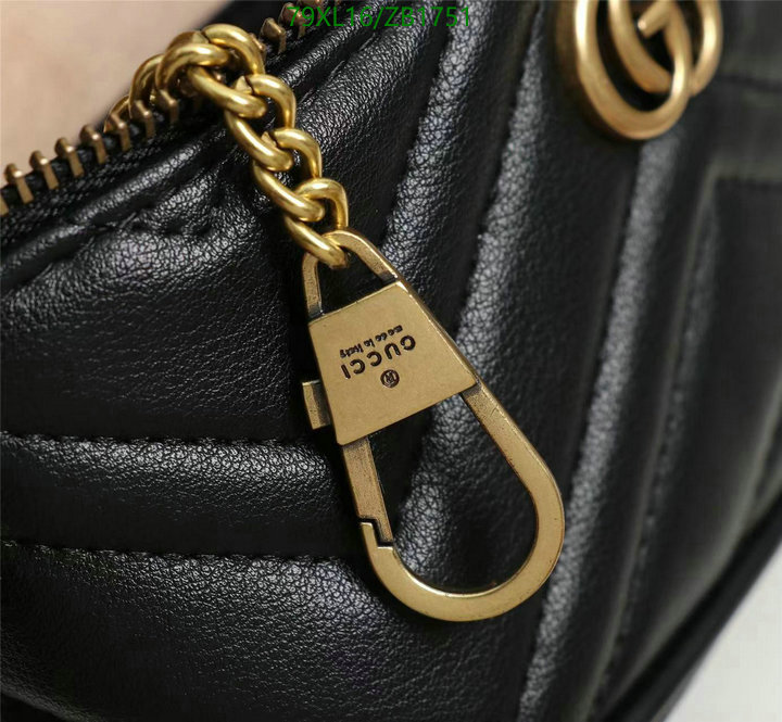 Gucci Bag-(4A)-Marmont,Code: ZB1715,$: 79USD