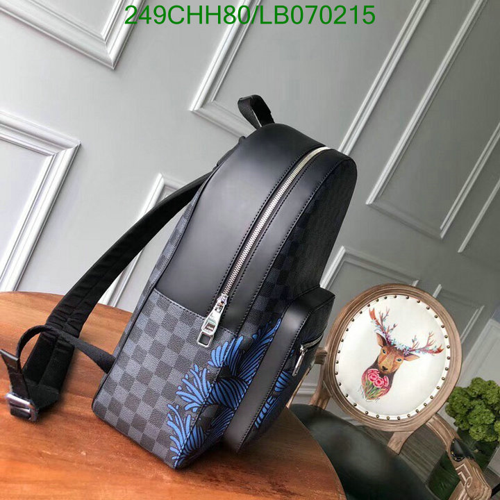 LV Bags-(Mirror)-Backpack-,Code: LB070215,$: 249USD