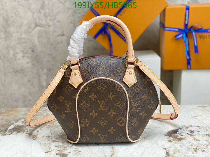 LV Bags-(Mirror)-Handbag-,Code: HB5965,$: 199USD