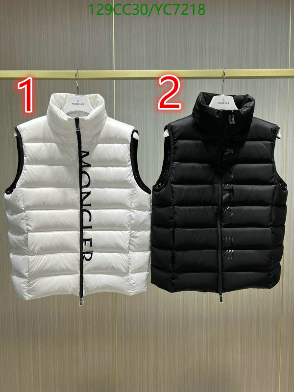 Down jacket Men-Moncler, Code: YC7218,$: 129USD