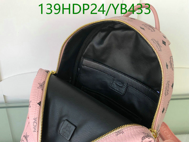 MCM Bag-(Mirror)-Backpack-,Code: YB433,