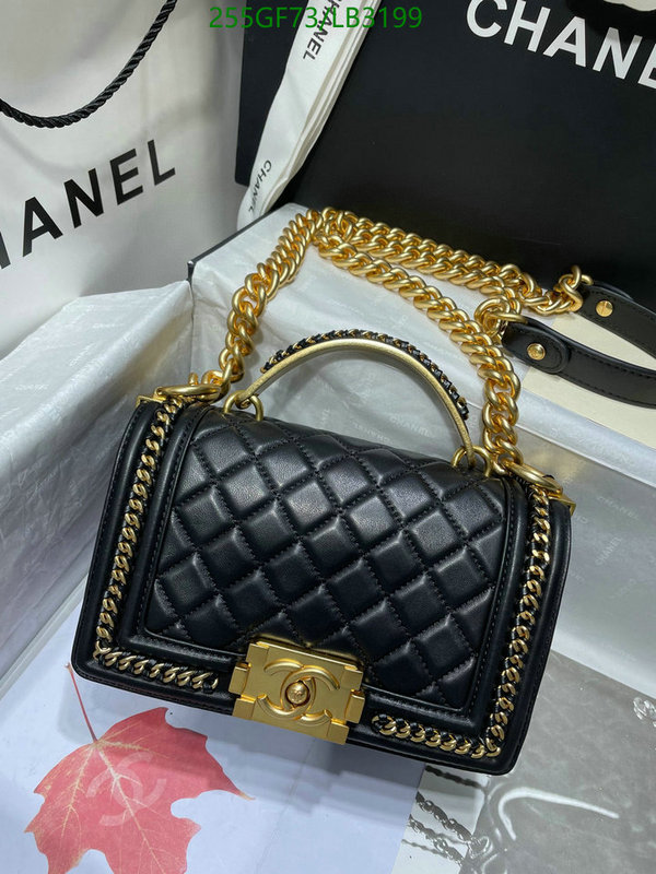 Chanel Bags -(Mirror)-Le Boy,Code: LB3199,$: 255USD