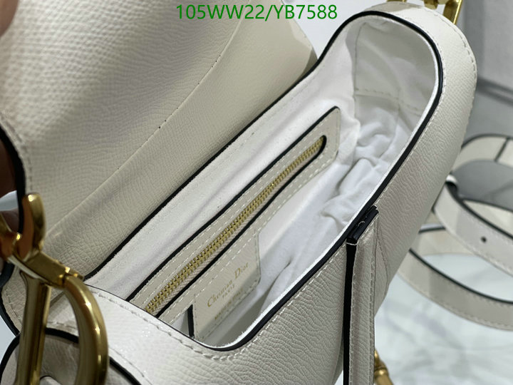 Dior Bags-(4A)-Saddle-,Code: YB7588,$: 105USD