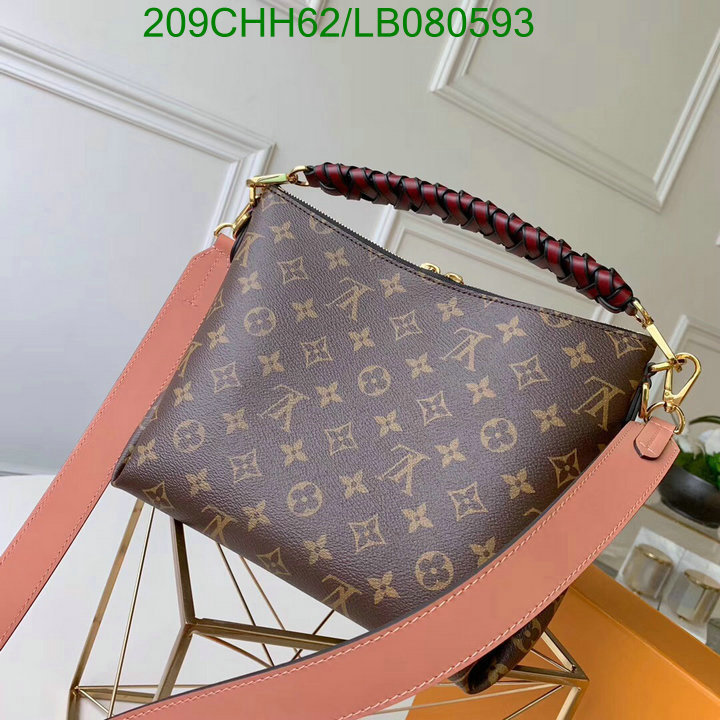 LV Bags-(Mirror)-Handbag-,Code: LB080593,$:209USD