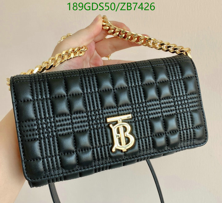 Burberry Bag-(Mirror)-Diagonal-,Code: ZB7426,$: 189USD