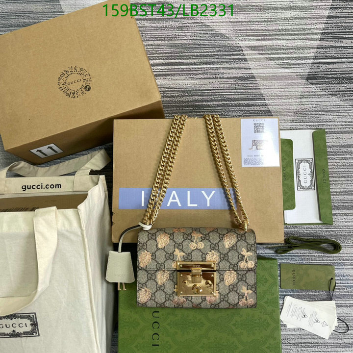 Gucci Bag-(Mirror)-Padlock,Code: LB2331,$: 159USD