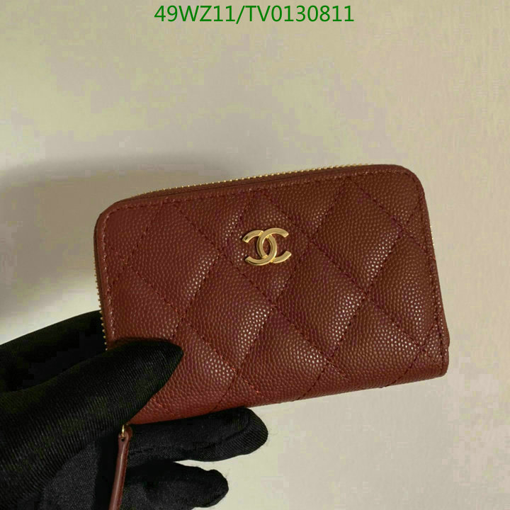 Chanel Bags ( 4A )-Wallet-,Code: TV0130811,$: 49USD